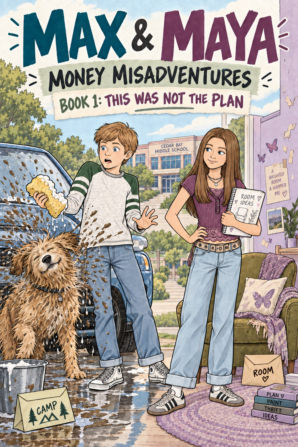 Max and Maya Money Misadventures — Book 1: This Was Not the Plan